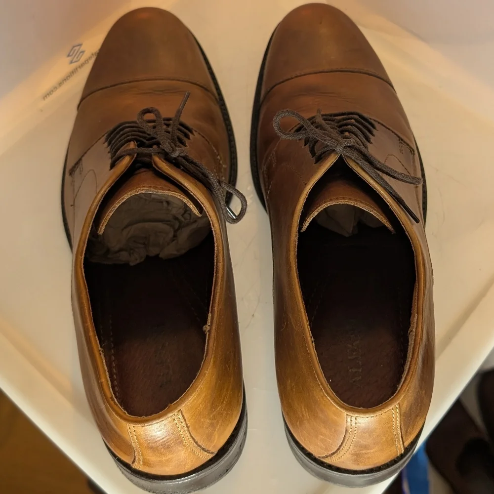 Men's‎ Brown Leather Dress Shoes